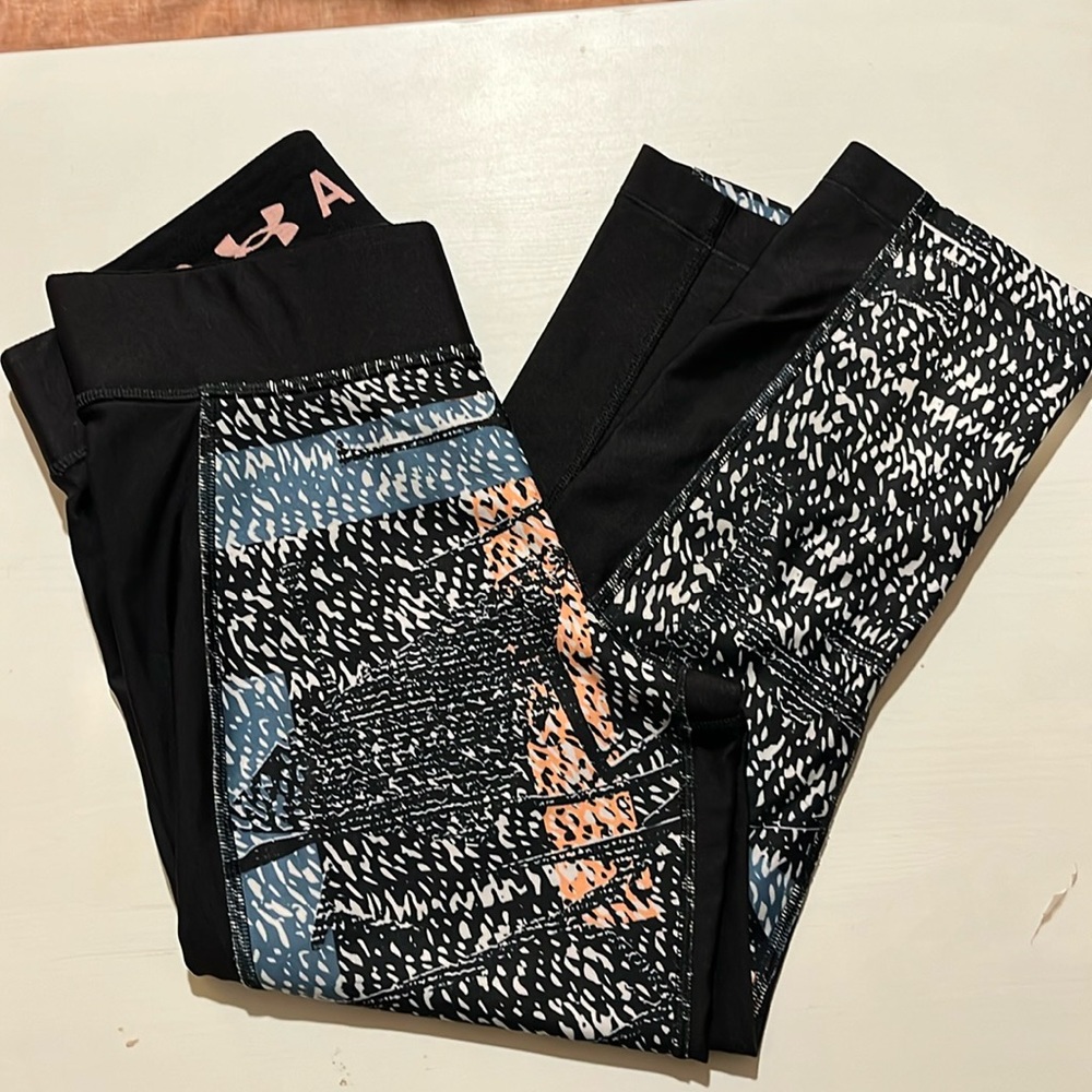 Under Armor 3/4 Heatgear Workout Leggings